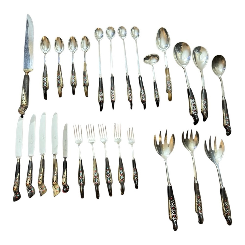 Vintage Alfred Haddad Jezzine Cutlery